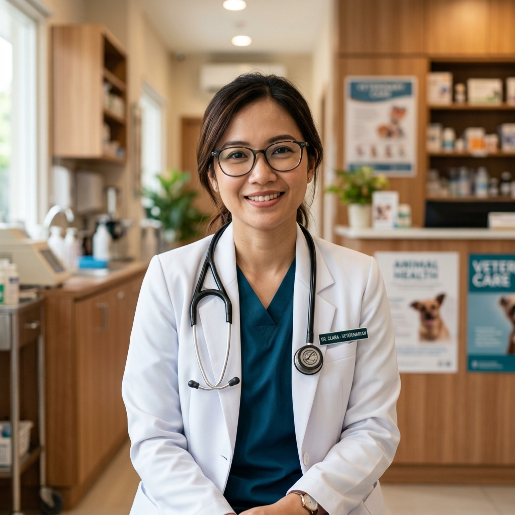 Drh. Clara Wijaya, dokter spesialis gigi dan dermatologi hewan di PawCare